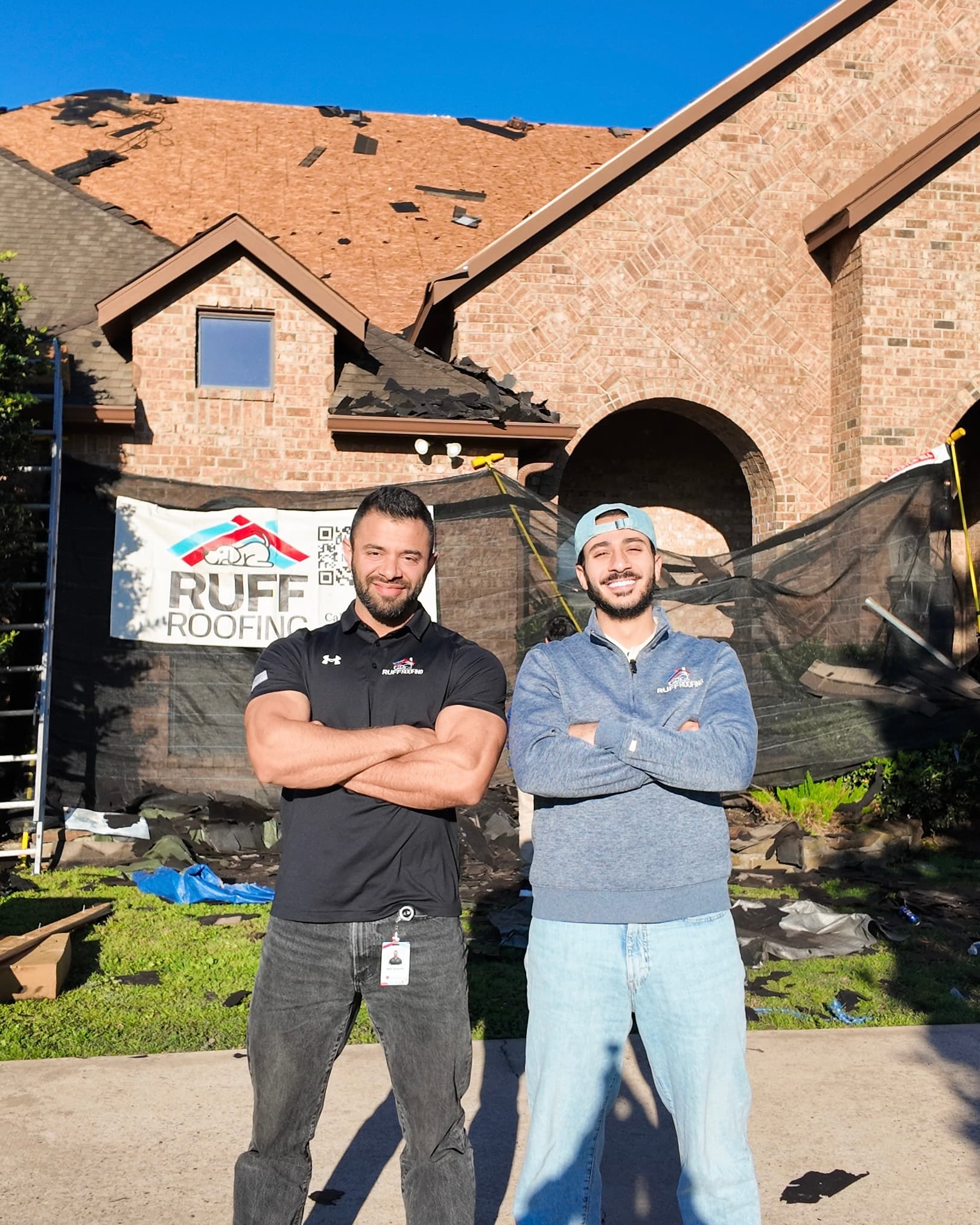 Ruff Roofing team