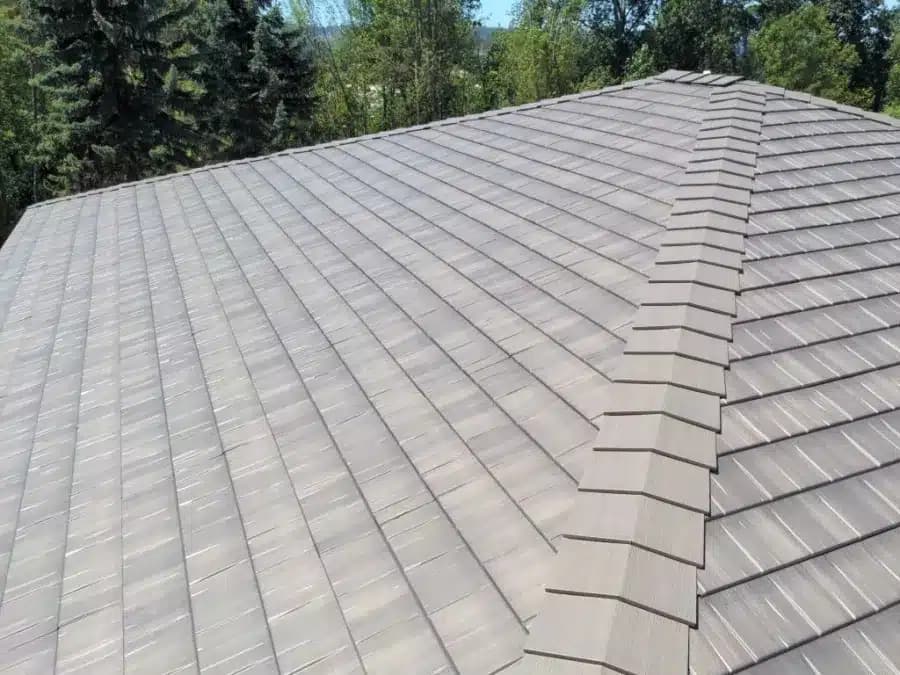 Metal roofing installation in Texas