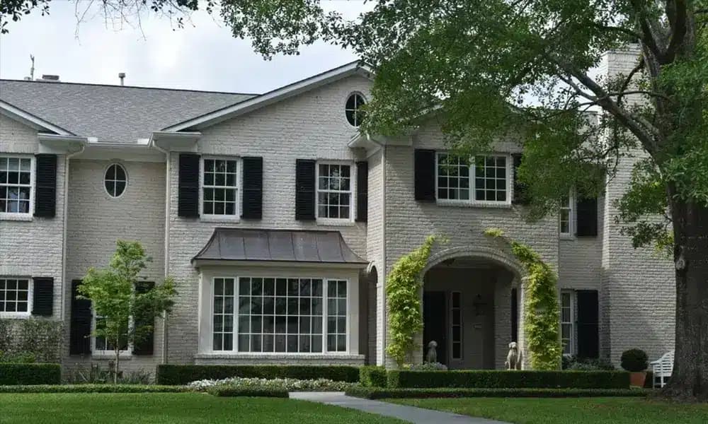 Residential roof replacement in The Woodlands